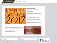 Tablet Screenshot of deerfieldartstour.beadbush.com